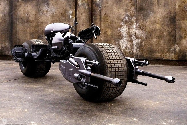 batmans motorcycle