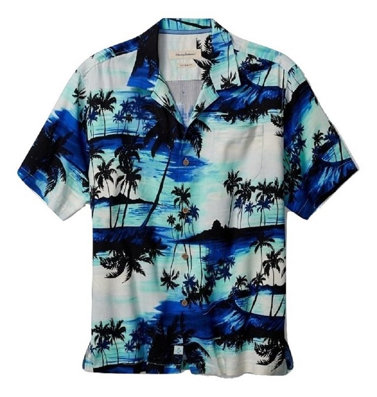 Tommy Bahama Sunset Island Silk Camp Shirt - Urbasm