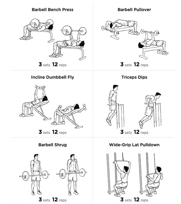 upper body workout - Urbasm